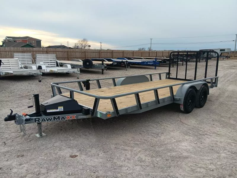 2026 RawMaxx 18' UTX Utility Trailer