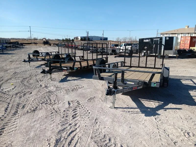 2026 RawMaxx 12' 3.5K UTX Utility Trailer