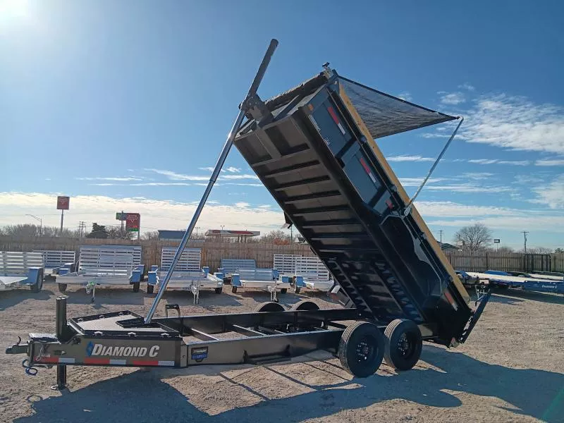 2026 Diamond C Trailers Diamond C 16' LPT 208 Dump Trailer