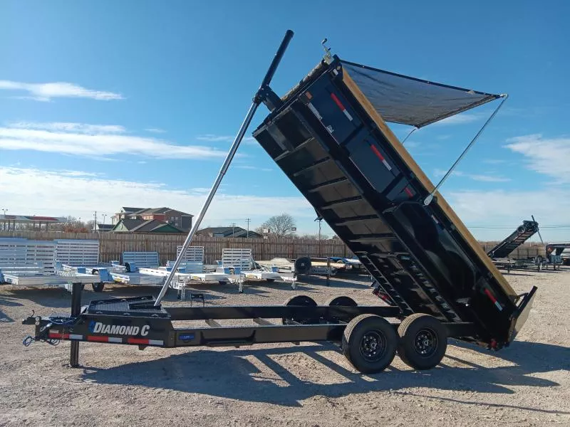 2026 Diamond C 16' LPT 207 Dump Trailer