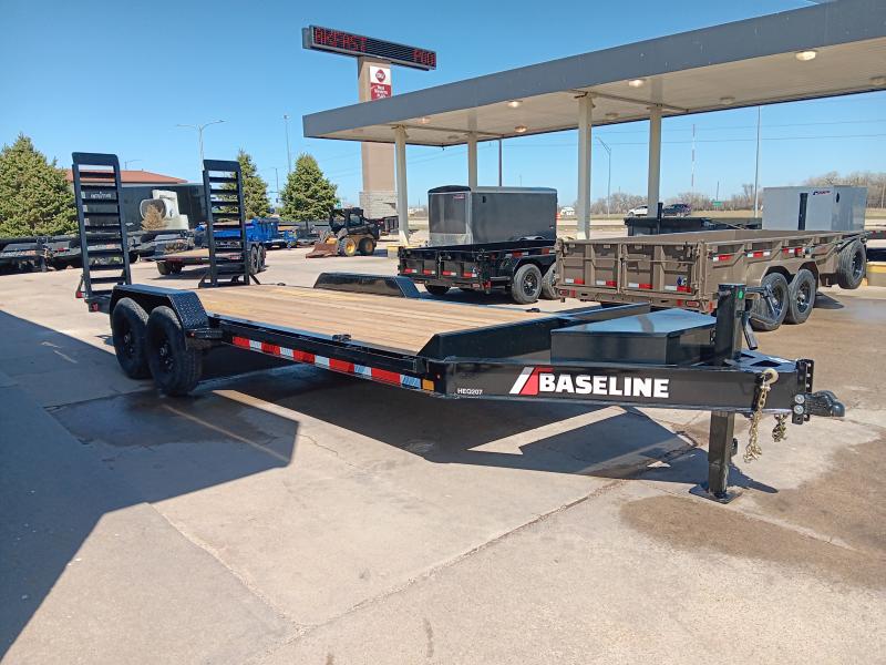 2025 Baseline By Diamond C 20' HEQ207 Equipment Trailer