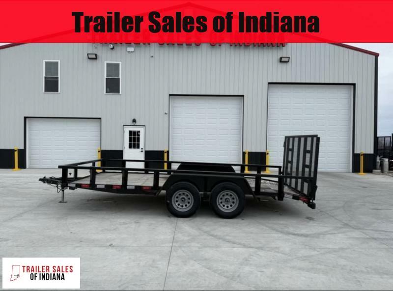 2025 Quality Trailers 16' Tandem Axle Utility Trailer