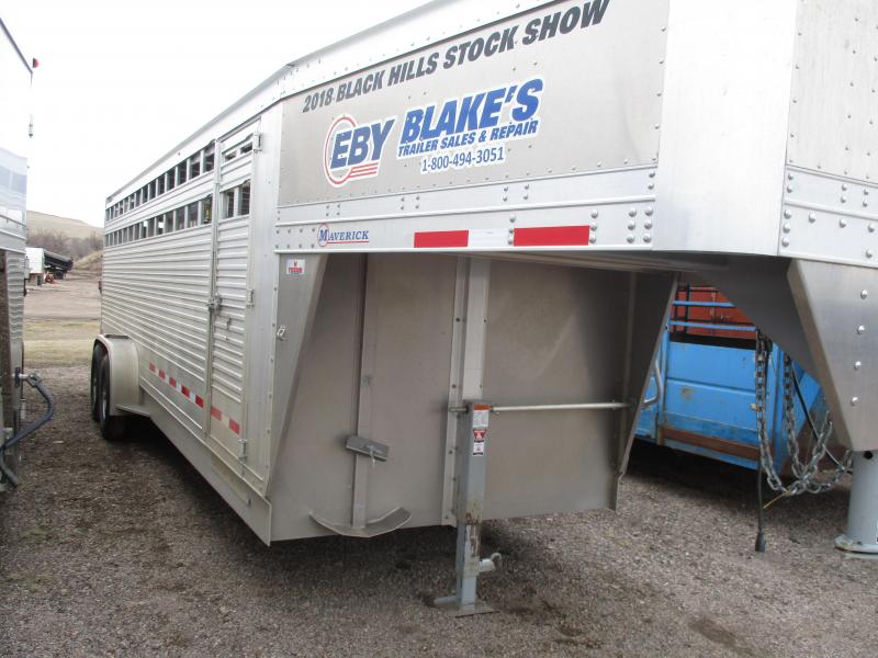 2018 EBY Maverick Livestock Trailer 7 X 24 2018 EBY Maverick Livestock Trailer 7 X 24