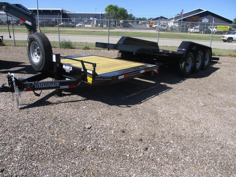 2021 Titan Trailers Tilt Bed Flatbed Trailer 2021 Titan Trailers Tilt Bed Flatbed Trailer
