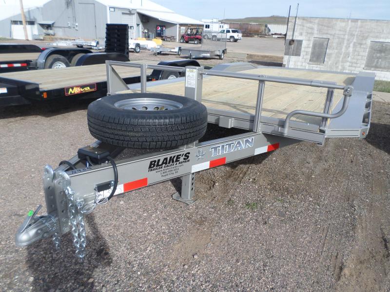 2022 Titan Trailers Utility Flatbed Trailer 2022 Titan Trailers Utility Flatbed Trailer