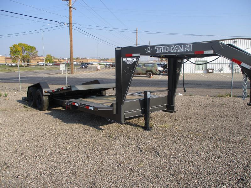 2021 Titan Trailers Tilt Bed Flatbed Trailer 2021 Titan Trailers Tilt Bed Flatbed Trailer