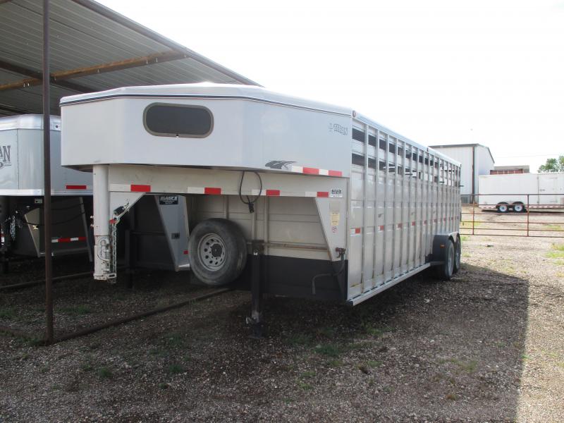 2004 Titan Trailers Stock Stock / Stock Combo Trailer 2004 Titan Trailers Stock Stock / Stock Combo Trailer
