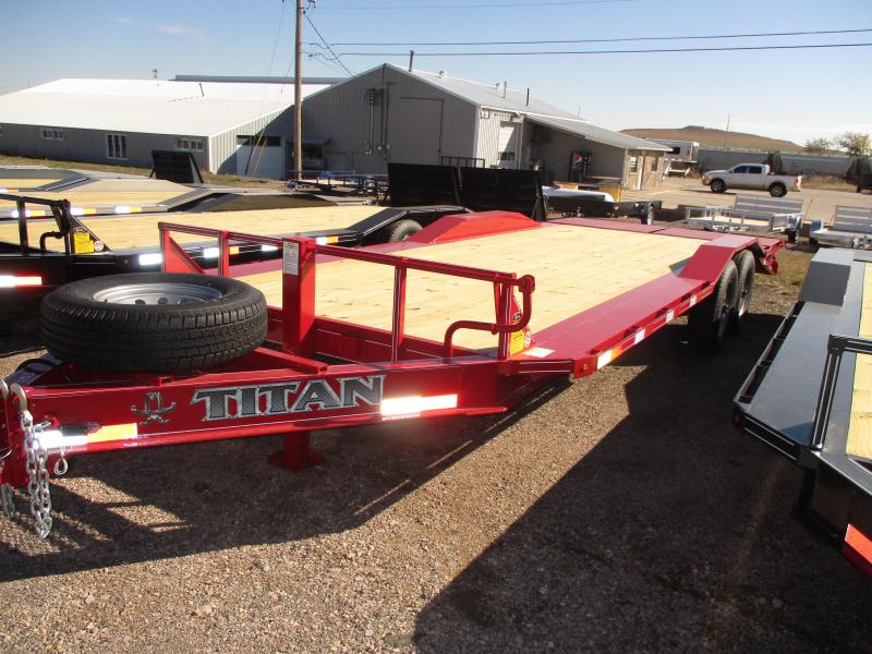 2020 Titan Trailers Lo Glide Flatbed Trailer 2020 Titan Trailers Lo Glide Flatbed Trailer