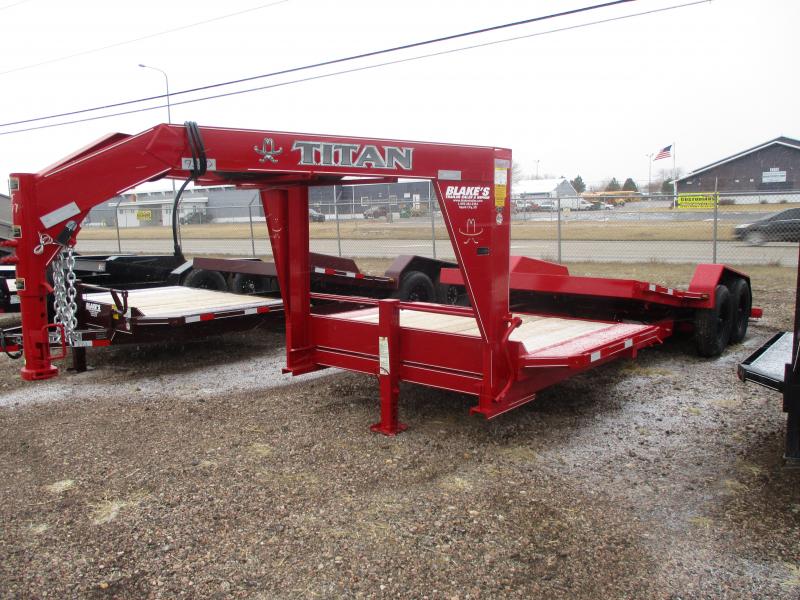 2022 Titan Trailers Tilt bed Flatbed Trailer 2022 Titan Trailers Tilt bed Flatbed Trailer