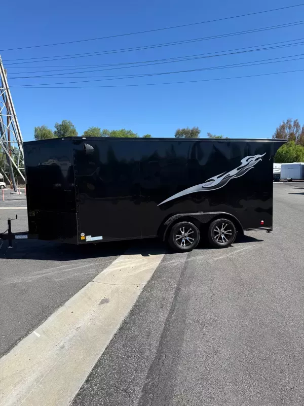 Enclosed Motorcycle Trailer