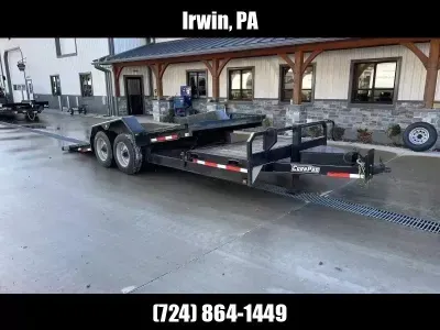 2019 CornPro 7x21' Gravity Tilt Equipment Trailer 16000# GVW
