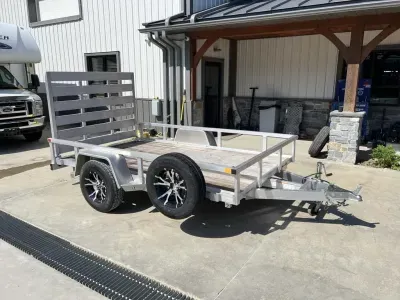2025 Sure-Trac 6x10' Aluminum Utility Landscape Trailer 2990# GVW ST-UTTA7210-030