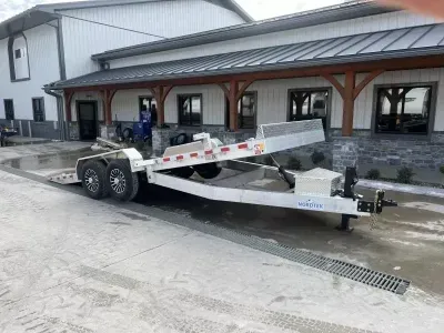 2027 Nordtek Trailers 7x20' Aluminum Power Tilt Equipment Trailer 14000# GVW TLT-HD-2SA14K-BP-82X20