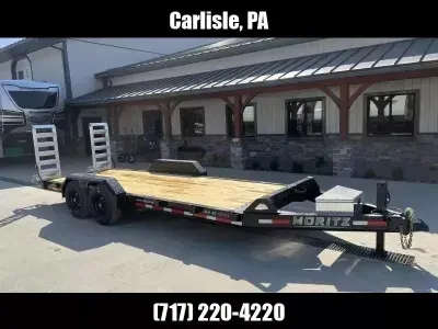 2026 Moritz International ELBH-AR-22-16 7x22' Equipment Trailer 16000# GVW