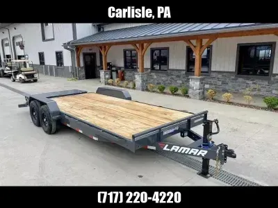 2026 Lamar Trailers 7x20' Equipment Trailer 14000# GVW H6832027-RHINO