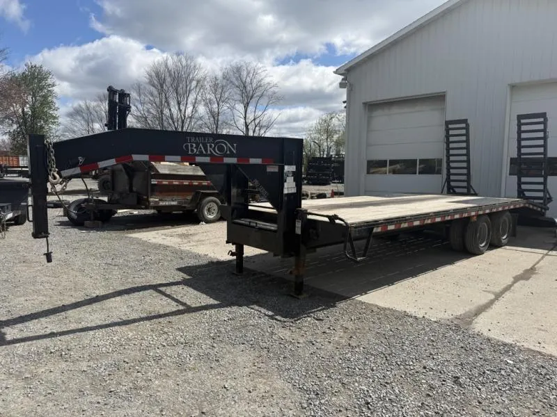 2019 Quality Trailers 102x25 Gooseneck 25000 GVW * STAND UP RAMPS *