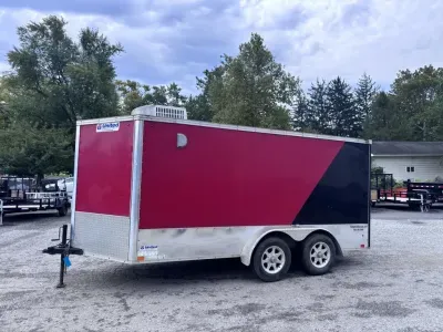 2011 United Trailers 7x14' Tandem Axle Enclosed Cargo Trailer 7000# GVW