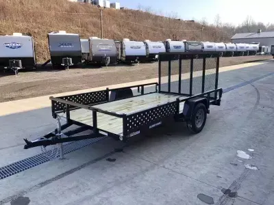 2027 Sure-Trac 7x12' ATV Utility Landscape Trailer 2990# GVW ST-UTV8212-030