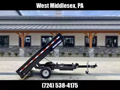2026 Sure-Trac 4.5x8' Utility Dump Trailer 2990# GVW ST-UDU5408-030
