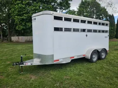 2015 Other Shadow 2 Horse Slant 6 x 16 Stable Mate with Dressing Room