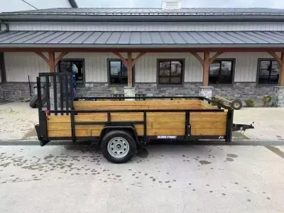 2026 Sure-Trac 7x12' Utility Landscape Trailer 2990# GVW ST-UTW8212-030