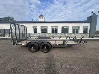 2026 RawMaxx 7x16' HD Utility Landscape Trailer 9990# GVW UTX1683BP10K