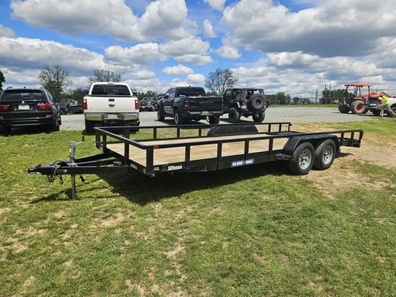 2023 Sure-Trac 7x20' 7000# GVW Utility Landscape Trailer ST-UTT8220-070
