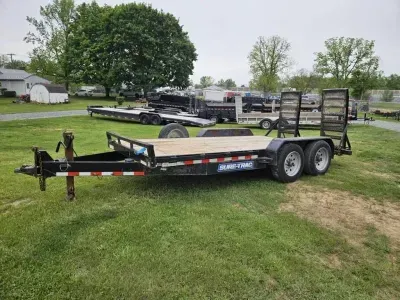 2021 Sure-Trac 7x16' HD Equipment Trailer 16000# GVW