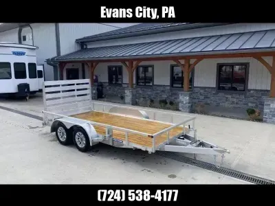2026 Sure-Trac 7x12' Aluminum Tandem Utility Trailer 7000# GVW ST-UTTA8212-070