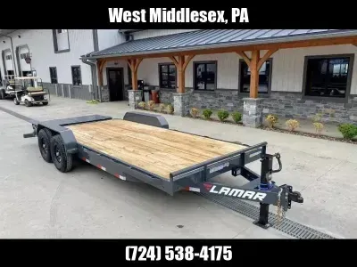 2026 Lamar Trailers 7x20' Equipment Trailer 14000# GVW H6832027-RHINO