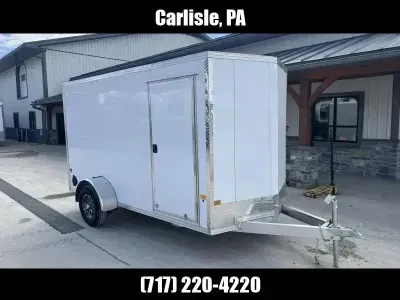 2026 E-Z Hauler 6x12' Enclosed Cargo Trailer 2990# GVWEZEC6X12SA-XLT-P+6