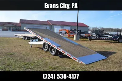 2027 Nordtek Trailers 102x24' Aluminum Power Tilt Deckover Trailer 21000# GVW DOT-UD-3SA21K-BP-10