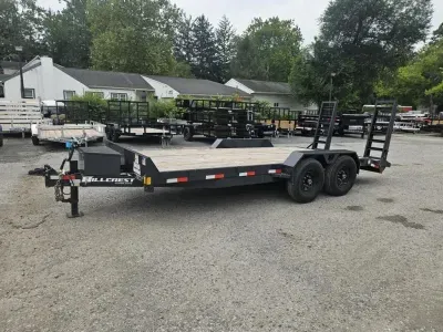 2025 Hillcrest Trailers 7x18 Stand Up Ramps 14K