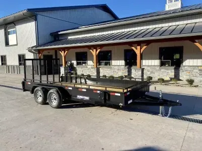 2027 Sure-Trac 7x16' Utility High Side Trailer 7000# GVW ST-USH8216-070