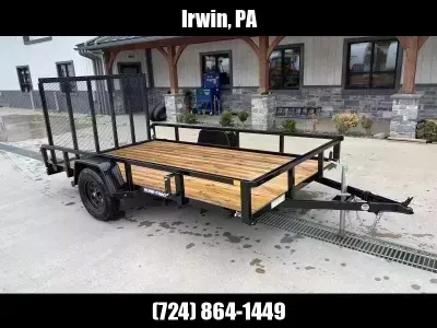 2026 Sure-Trac 7x12' Utility Landscape Trailer 2990# GVW ST-UTT8212-030