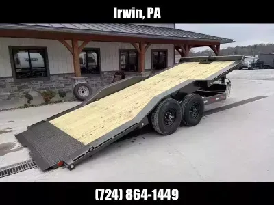 2026 MAXX-D 7x22' Power Tilt Equipment Trailer 14000# GVW T6X8322-SDP