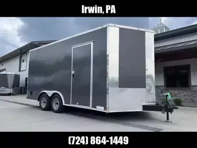 2026 Xtreme Cargo 8.5x20 Enclosed Car Hauler Trailer 7000# GVW 85x20TA-3500-UTV