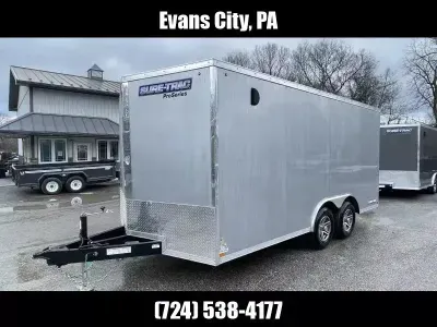 2026 Sure-Trac 8.5x16' Enclosed Cargo Trailer 9900# GVW STW10216TA-100