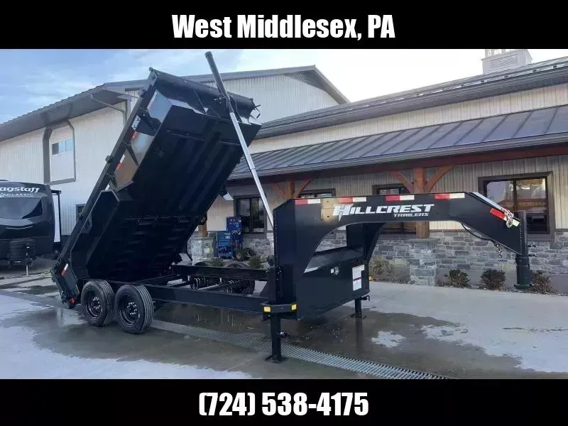 2026 Hillcrest Trailers TELE HOIST * I-BEAM FRAME * 7GA FLOOR 176714SGD