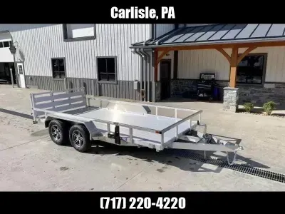 2026 Sure-Trac 7x14' Aluminum Utility Trailer 7000# GVW ST-UTTA8214-070-EF
