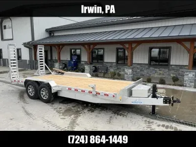 2027 Nordtek Trailers 7x22' Aluminum Equipment Trailer 16000# GVW EQP-HD-2SA16K-BP-82X22S