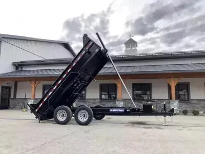 2026 Sure-Trac 6x12' Telescopic Dump Trailer 9900# GVW ST-TDU7212-100
