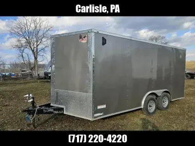 2026 Quality Cargo 8.5x16' Enclosed Cargo Trailer 7000# GVW