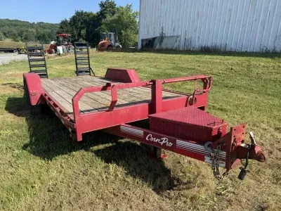 2015 CornPro 7x18' Equipment Trailer 14000# GVW