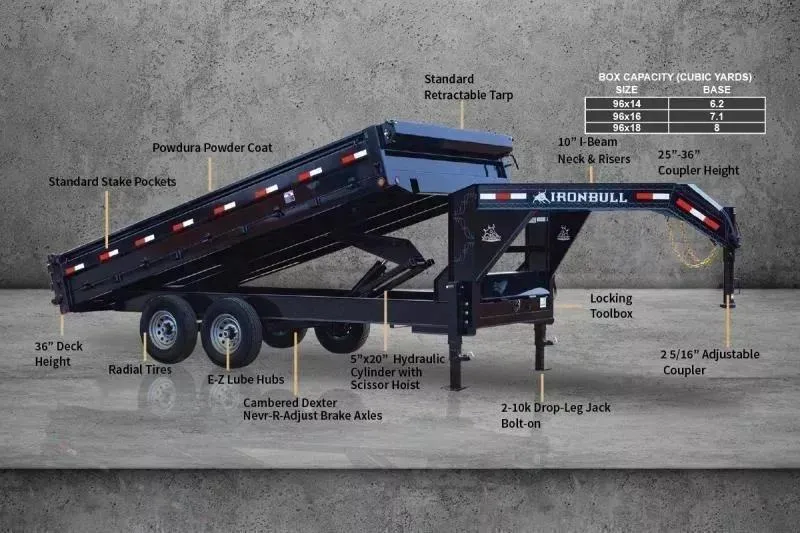 new Dump Trailers Iron Bull  for sale, in Carlisle, PA Thumbnail 10