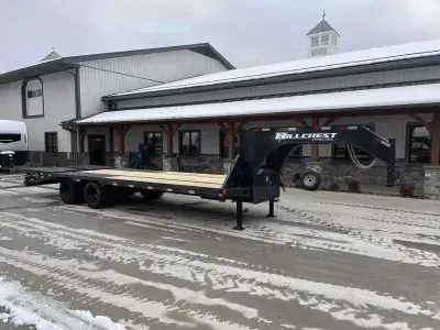 2026 Hillcrest Trailers 102x40' 25990# Gooseneck Deckover Trailer 25940SGST