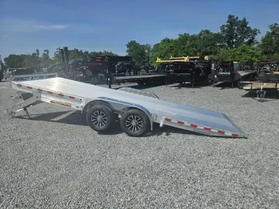 2026 H&H 7 x 20' Aluminum Power Tilt Trailer 9990# GVW H-EXA20-100-EF