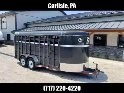 2026 CornPro 7x18' Livestock Trailer 12000# GVW SB18-7H