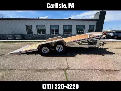 2026 Nordtek Trailers 7x22' 9990# Aluminum Tilt Trailer TLT-SD-2SA10K-BP-82X22
