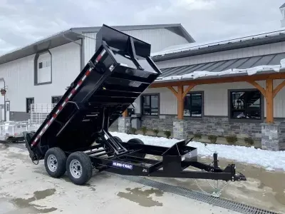 2027 Sure-Trac 6x10' Dump Trailer 9900# GVW ST-SDU7210-100